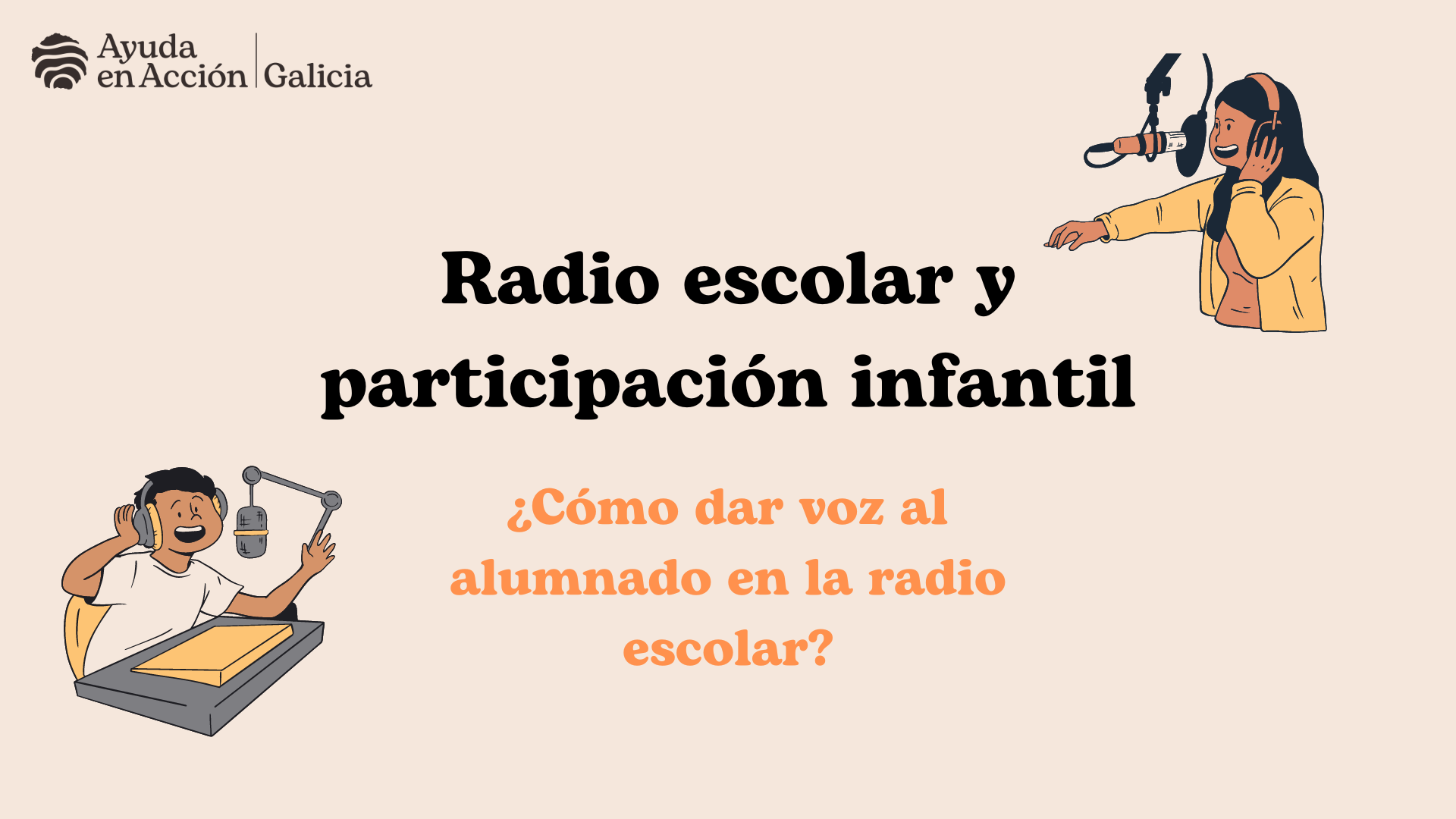 Participación infantil a través de la radio escolar